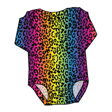 Load image into Gallery viewer, Neon Leopard Lap Neck Bodysuit