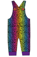 Load image into Gallery viewer, Neon Leopard Overalls and Shortalls