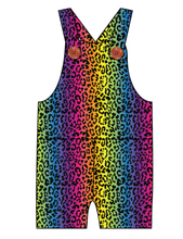 Load image into Gallery viewer, Neon Leopard Overalls and Shortalls