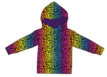 Load image into Gallery viewer, Neon Leopard Oversized Hoodie