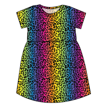 Load image into Gallery viewer, Neon Leopard Play Dress