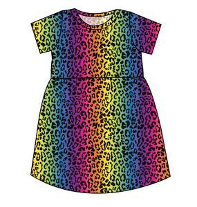 Neon Leopard Play Dress