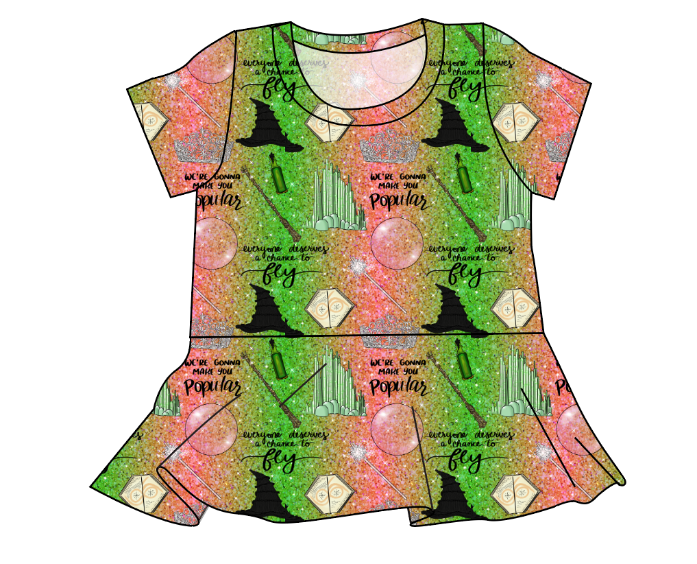 Popular Ladies' Peplum Top