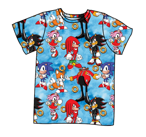 Sonic and Friends Basic Tee and Tank