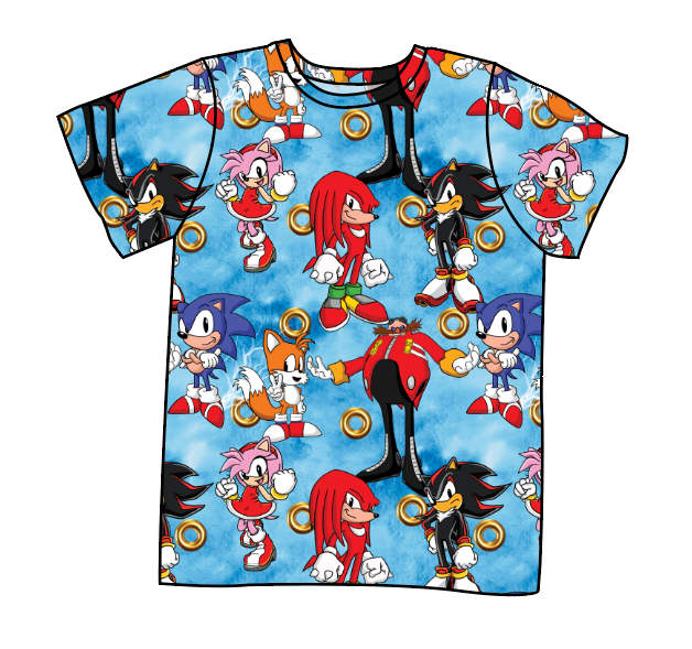 Sonic and Friends Basic Tee and Tank