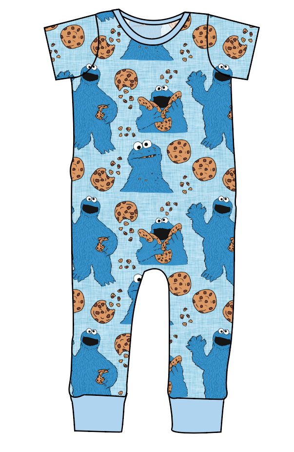 Mmm Cookies Emmett Pants And Shorts T-Shirt Romper