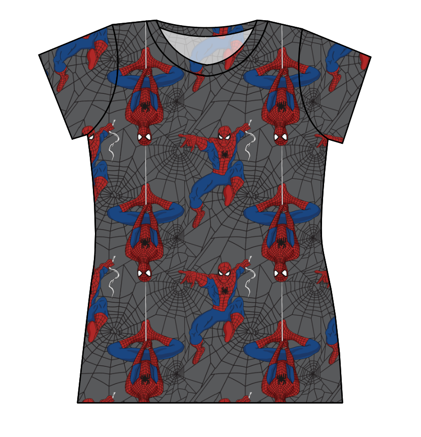 Spectacular Spidey Ladies' Basic Tee