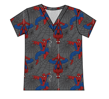 Load image into Gallery viewer, Spectacular Spidey Ladies&#39; Slouchy V-Neck Tee