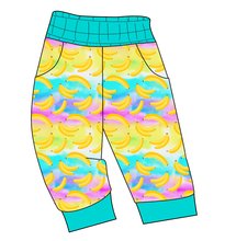 Load image into Gallery viewer, Neon Bananas Ladies&#39; Joggers and Jogger Shorts