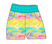 Load image into Gallery viewer, Neon Bananas Ladies&#39; Joggers and Jogger Shorts