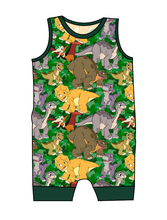 Load image into Gallery viewer, Prehistoric Pals Emmett Pants And Shorts T-Shirt Romper