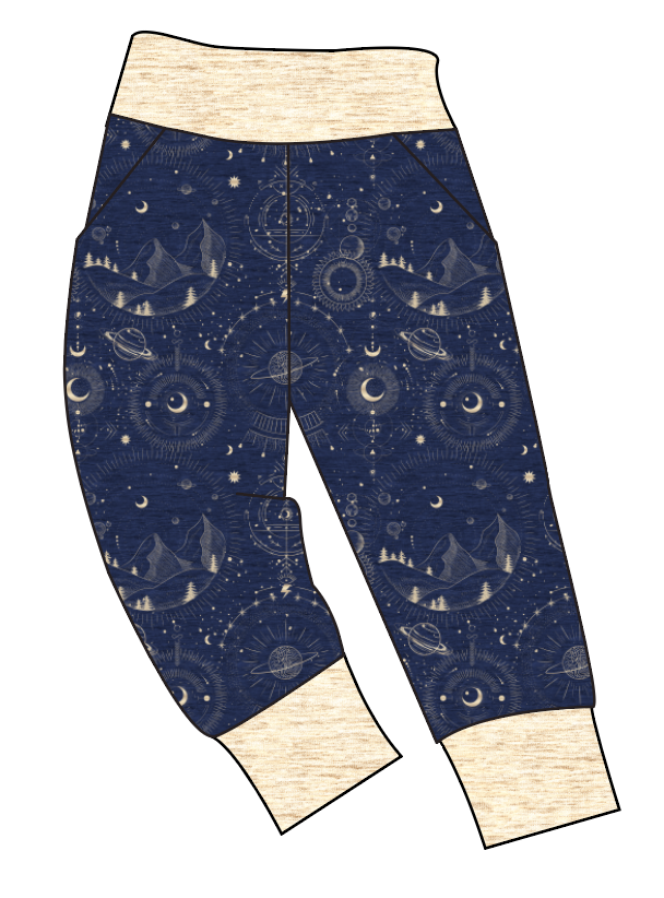 Space Explorer Basic Joggers And Jogger Shorts