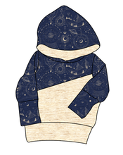 Load image into Gallery viewer, Space Explorer Grow With Me Hoodie (or Crewneck)