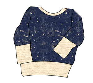 Space Explorer Grow With Me Hoodie (or Crewneck)