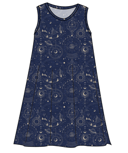 Space Explorer Ladies' Swing Dress