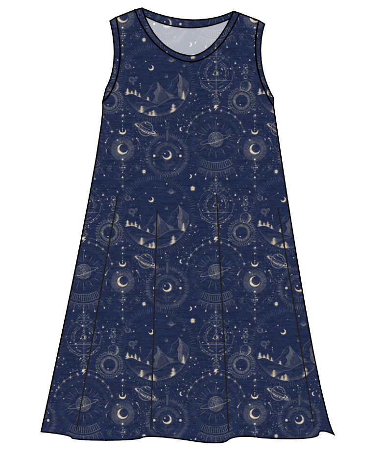 Space Explorer Ladies' Swing Dress