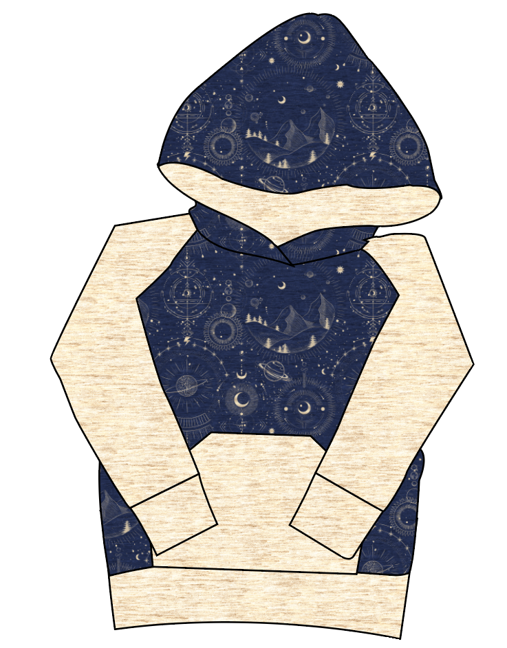 Space Explorer Mens' Hoodie