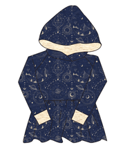 Load image into Gallery viewer, Space Explorer Peplum Hoodie (or Crewneck)