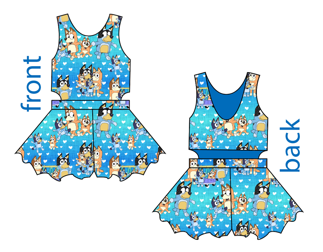 Oh Biscuits! Kids Playsuit
