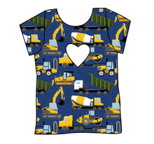 Load image into Gallery viewer, Playing With Dirt Cambria Heart Back Tee