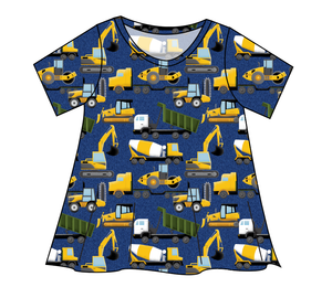 Playing With Dirt Ladies' Swing Tee