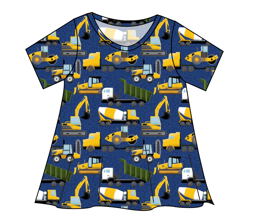 Playing With Dirt Ladies' Swing Tee