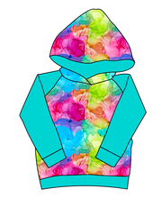 Load image into Gallery viewer, Rainbow Splash Classic Hoodie (or Crewneck)