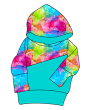 Load image into Gallery viewer, Rainbow Splash Grow With Me Hoodie (or Crewneck)