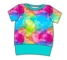 Load image into Gallery viewer, Rainbow Splash Grow With Me Tee
