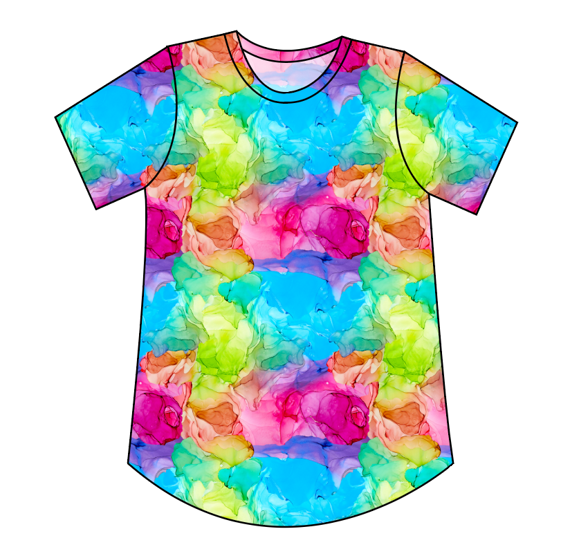 Rainbow Splash Kids' Relaxed Tee