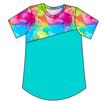 Load image into Gallery viewer, Rainbow Splash Kids&#39; Relaxed Tee