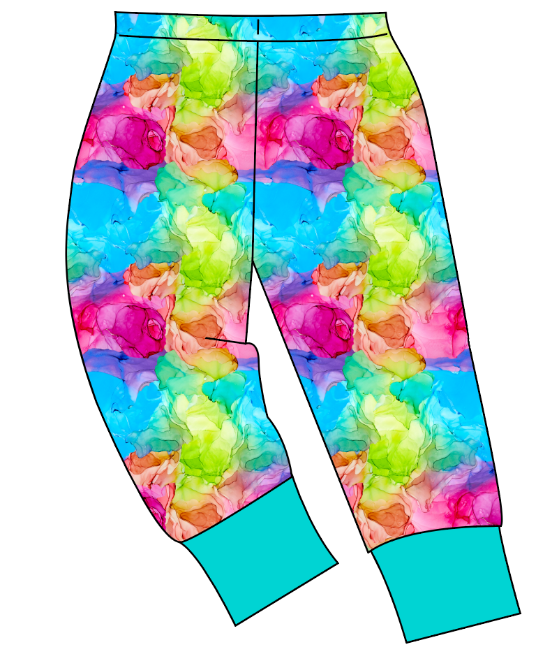 Rainbow Splash Ladies' Lounge Pants