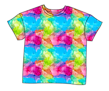 Load image into Gallery viewer, Rainbow Splash Ladies&#39; Oversized Tee