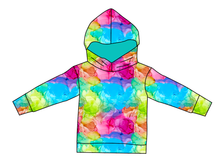Load image into Gallery viewer, Rainbow Splash Oversized Hoodie