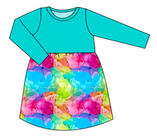 Load image into Gallery viewer, Rainbow Splash Play Dress