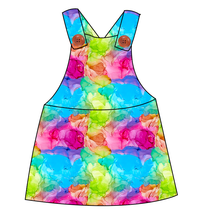 Load image into Gallery viewer, Rainbow Splash Skirt-Alls