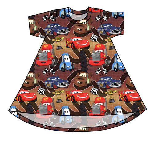 Route 66 Basic T-Shirt Dress