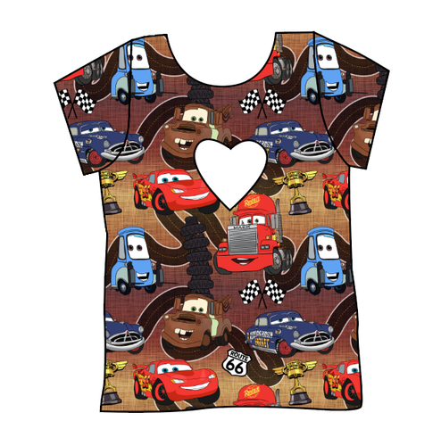 Route 66 Cambria Heart Back Tee