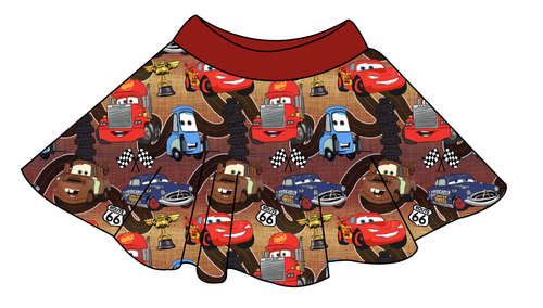 Route 66 Circle Skirt