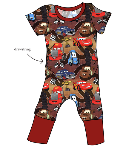 Route 66 Grow With Me Pants And Shorts Romper