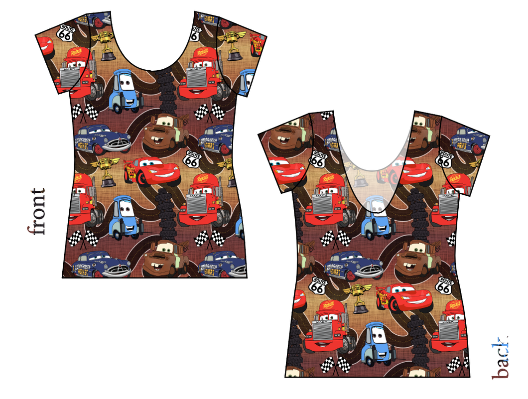 Route 66 Ladies' Low Back Ballerina Tee