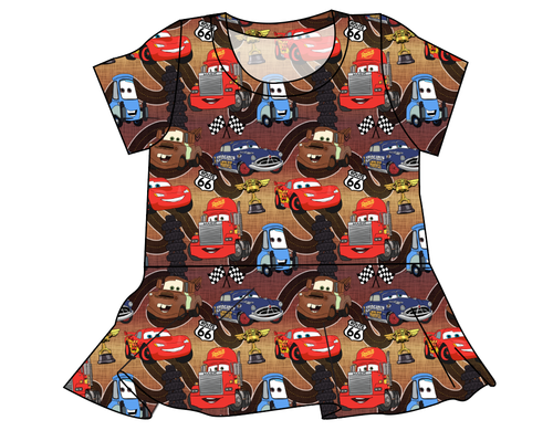 Route 66 Ladies' Peplum Top