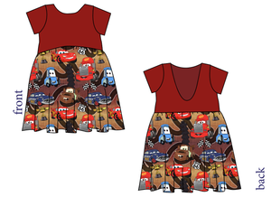 Route 66 Low Back Dress