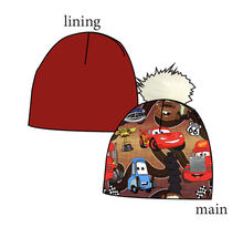 Load image into Gallery viewer, Route 66 Slouchy Beanie (Reversible!)