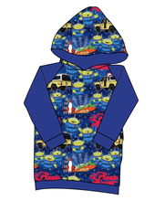 Load image into Gallery viewer, Pizza Planet Classic Hoodie (or Crewneck)