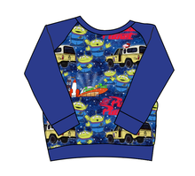 Load image into Gallery viewer, Pizza Planet Classic Hoodie (or Crewneck)