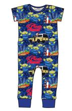 Load image into Gallery viewer, Pizza Planet Emmett Pants And Shorts T-Shirt Romper