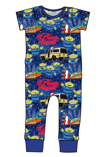 Pizza Planet Emmett Pants And Shorts T-Shirt Romper