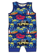 Load image into Gallery viewer, Pizza Planet Emmett Pants And Shorts T-Shirt Romper