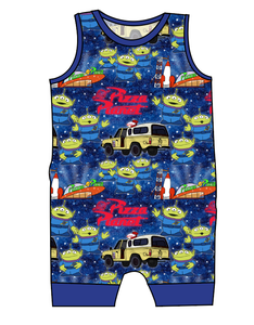 Pizza Planet Emmett Pants And Shorts T-Shirt Romper